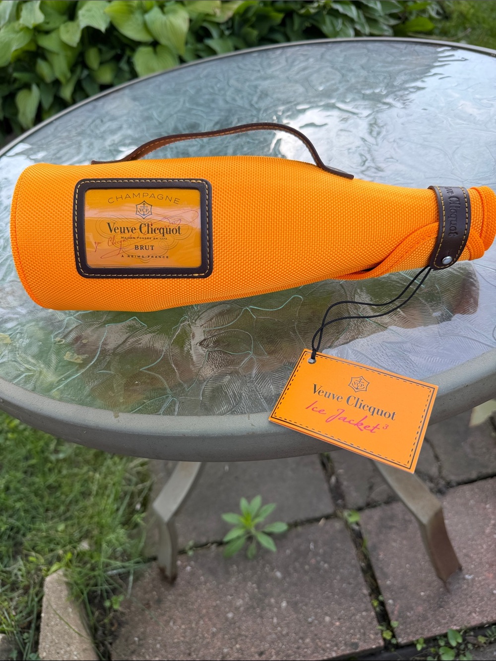 #Veuve Clicquot ice jacket